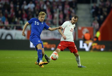 Dostu futbol oyun Polonya - Finlandiya