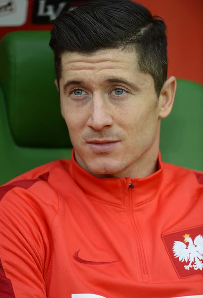 Robert Lewandowski Fußballer — Stockfoto