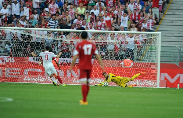 Fußball-WM-Qualifikation Schottland vs Georgien — Stockfoto