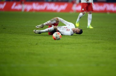 Dostu futbol oyun Polonya - Sırbistan