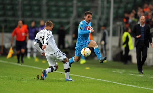 Legia Warsaw SSC Napoli — Stock Photo, Image