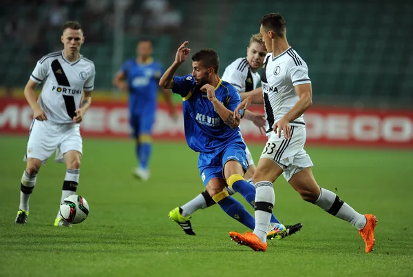 Legia 바르샤바-Fk Kukesi — 스톡 사진