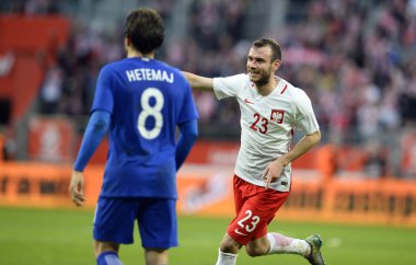 Dostu futbol oyun Polonya - Finlandiya