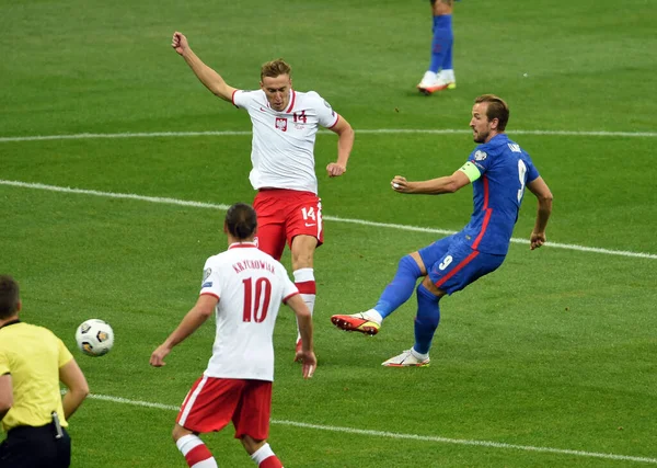 Warsaw Poland September 2021 Piala Dunia 2022 Kualifikasi Qatar Tahap — Stok Foto