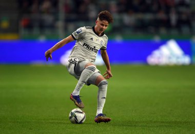 WARsaw, POLAND - 19 Eylül 2021: Polonya Futbol Ligi maçı Legia Warszawa - Gornik Leczna, Kacper Skibicki (Legia Warszawa) 