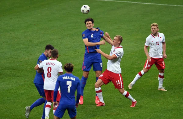 Warsaw Polónia Setembro 2021 Copa Mundo 2022 Fase Gropu Qualificação — Fotografia de Stock