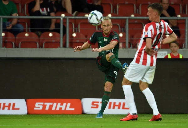 CRACOV, POLAND - Polonya Futbol Ligi maçı Krakovia Krakow - Slask Wroclaw, Bartlomiej Pawlowski (Slask Wroclaw) 