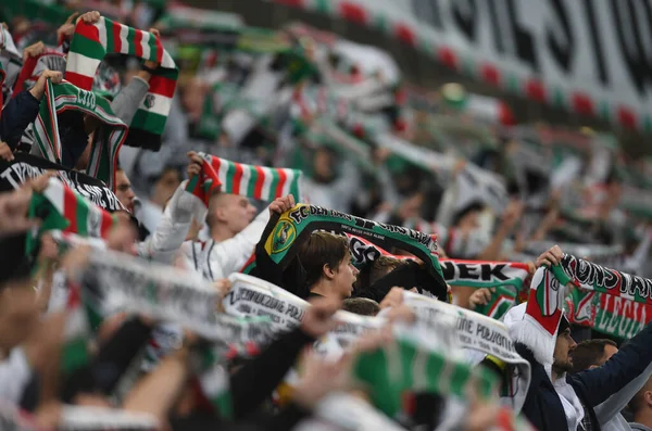 Warsaw Polonia Septiembre 2021 Liga Polaca Fútbol Legia Warszawa Gornik — Foto de Stock