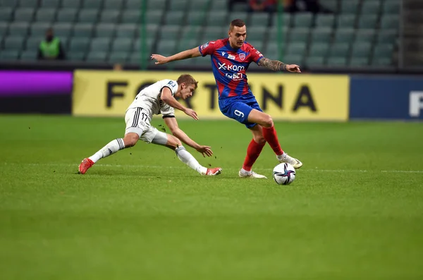 Warsaw Poland September 2021 Polish Football League Game Legia Warszawa — Stock Photo, Image