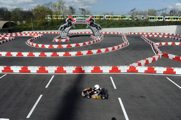 Campionato Juornalist Karting — Foto Stock