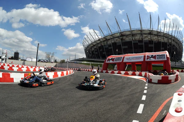Campionato Juornalist Karting — Foto Stock
