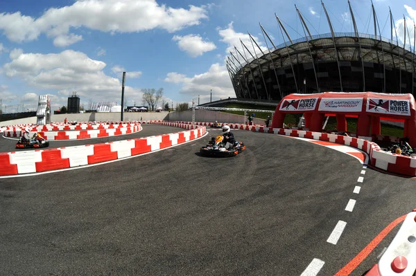 Juornalist Karting Championship — Zdjęcie stockowe