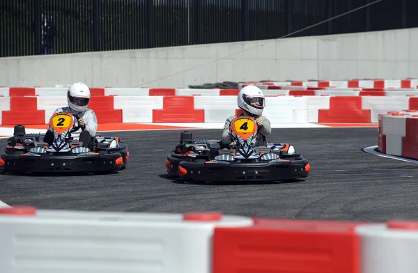 Campeonato Juornalista de Karting — Foto de Stock