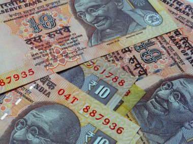 Hint Rupisi banka notları makro çekim