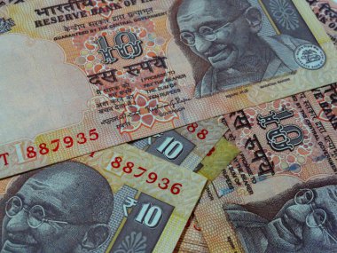 Hint Rupisi banka notları makro çekim