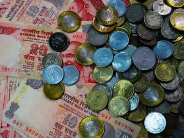 Hint Rupisi paralar paralar ile