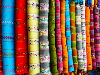 El yapımı bezler için Hindistan'da satmak