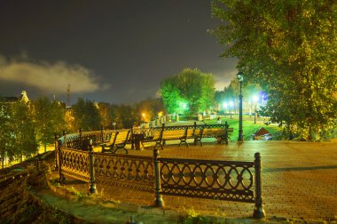 gece şehir hayatı gözlem güverte