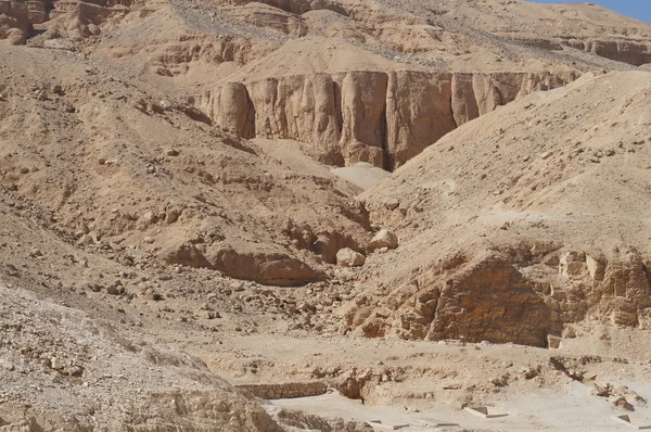 Montañas arenosas de Egipto — Foto de Stock