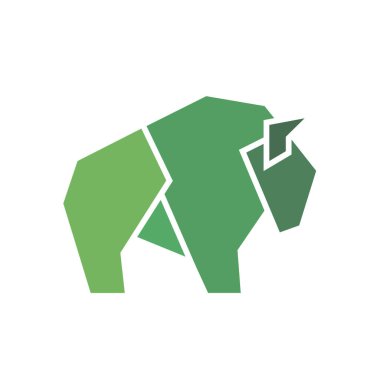 Renkli konsept vektör logosu saçmalığı