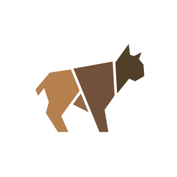 Цветной Векторный Логотип Wildcat — стоковый вектор