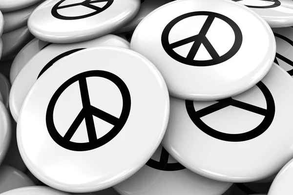 Högen av fred Symbol emblem - världen fred konceptet bild — Stockfoto