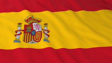 İspanyol Bayrağı Hd Arka Plan - İspanya Bayrağı 3d İllüstrasyon