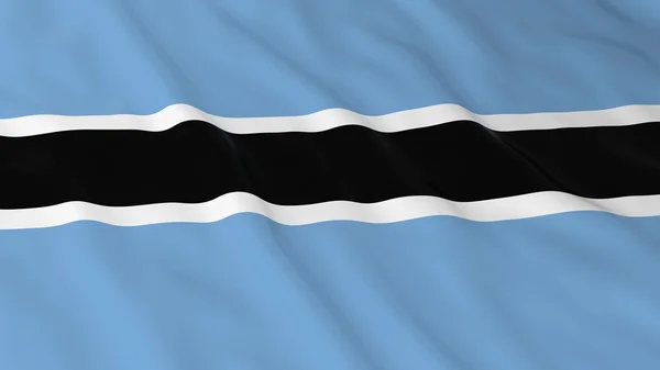 Drapeau du Botswana Fond HD - Drapeau du Botswana Illustration 3D — Photo