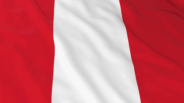 Peruanische flagge hd hintergrund - fahne von peru 3d illustration — Stockfoto