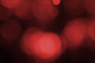Kırmızı odak Bokeh noktalar arka plan dışında
