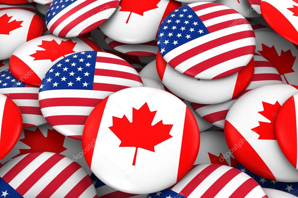 アメリカとカナダのバッジの背景 アメリカとカナダの旗ボタンの山 3d イラスト ストック写真 C Fredex アメリカとカナダのバッジの背景 アメリカとカナダの旗ボタンの山 3d イラスト ストック写真 C Fredex