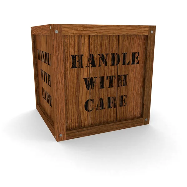 Special Delivery Wooden Crate — Stock Photo © Fredex 66794745