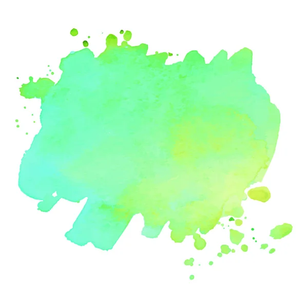 Abstrato isolado colorido vetor watercolor respingo. —  Vetores de Stock