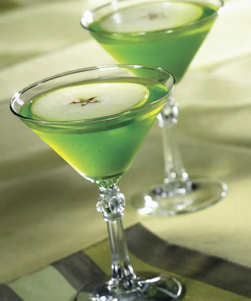 Maçã Martini — Fotografia de Stock