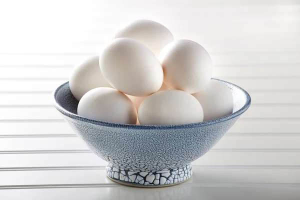 Eggs In Bowl — Stock Photo, Image