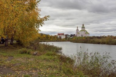 Peygamber Elijah Kilisesi, Suzdal. Rusya.