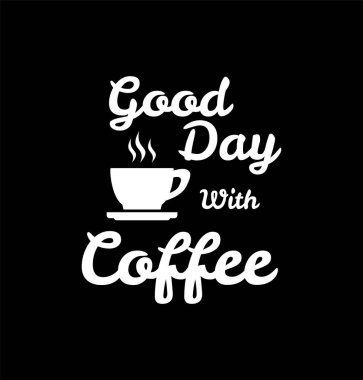 Kahve tipografisinin tipografi vektörü, kahve şablonu, kahve dükkanı, kahve şirketi, kahve deposu, dükkan şablonları, kafe tipografisi vs. için mükemmel.