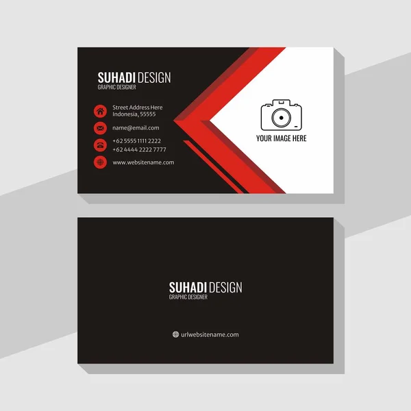 Design Template Business Card Business Corporate Company Business Template Etc — Stock Vector