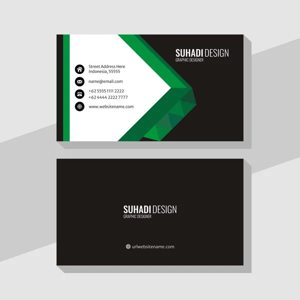 Design Template Business Card Business Corporate Company Business Template Etc — Stock Vector