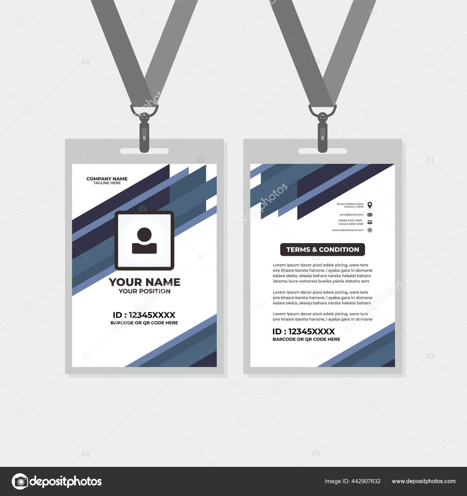 Design Template Card Name Committee Office Member Corporate Company Vector Image By C Suhadidesign Vector Stock Design Template Card Name Committee Office Member Corporate Company Vector Image By C Suhadidesign Vector Stock