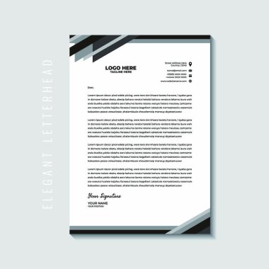 Antetin çizim vektör grafiği, antetli şablon için mükemmel, antetli iş, antetli ofis, ofis kırtasiyesi, ofis ihtiyaçları, çalışanlar, vs.