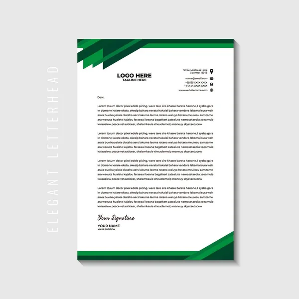 Letterhead template Vector Art Stock Images | Depositphotos