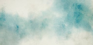 Soyut suluboya resim arka plan şablonu. metin, bayrak, sunum veya ürün grafik tasarımı için mavi suluboya arkaplan boşluğu