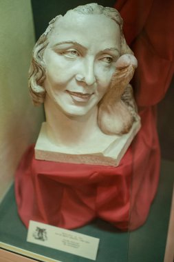 Kadın yüzü ve penisi, Sexmuseum Amsterdam 'da sergi