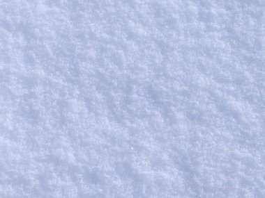 Fresh snow texture close-up, space for text