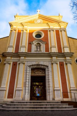 Fransa 'daki Fransız Rivierası' ndaki Antibes Katedrali