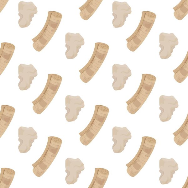 Paper waste pattern. Can be used for wallpaper, webphone, scrapbooking. Seamless pattern of discarded documents and other papers. Vector illustration.