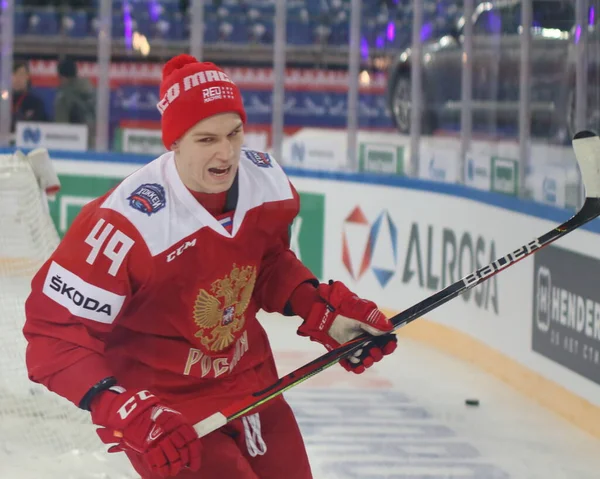 Federação Russa São Petersburgo Arena Gazprom Hóquei Channel One Cup — Fotografia de Stock