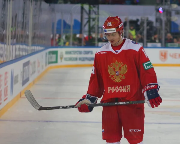 Russische Federatie Sint Petersburg Gazprom Arena Hockey Channel One Cup — Stockfoto