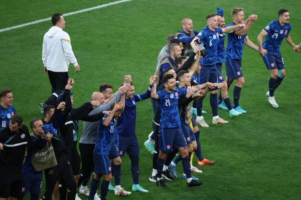 San Petersburgo Rusia Junio 2021 Fútbol Campeonato Europeo Fútbol 2020 — Foto de Stock